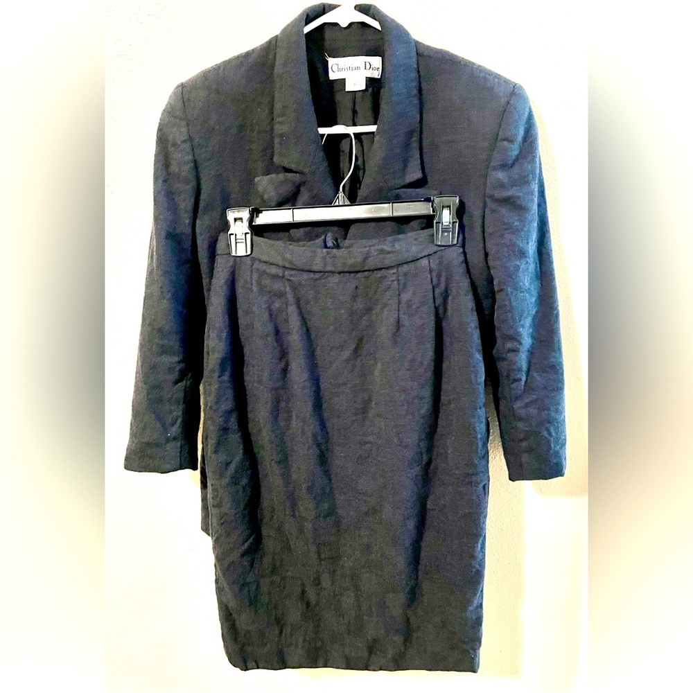 Christian Dior vintage wool suit set